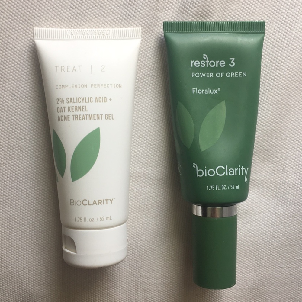 Bioclarity 2 & 3 bottles 2/3 full